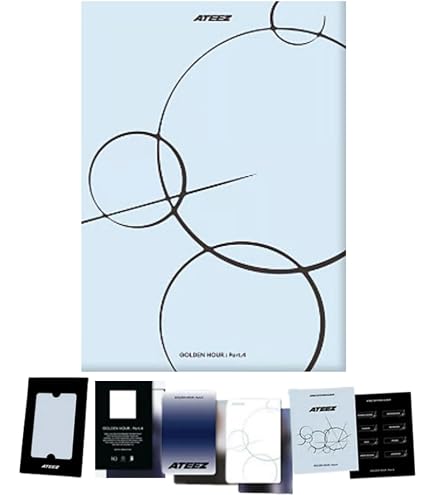 Amazon.com: ATEEZ GOLDEN HOUR : Part.4 POCA Album Version KPOP Pre